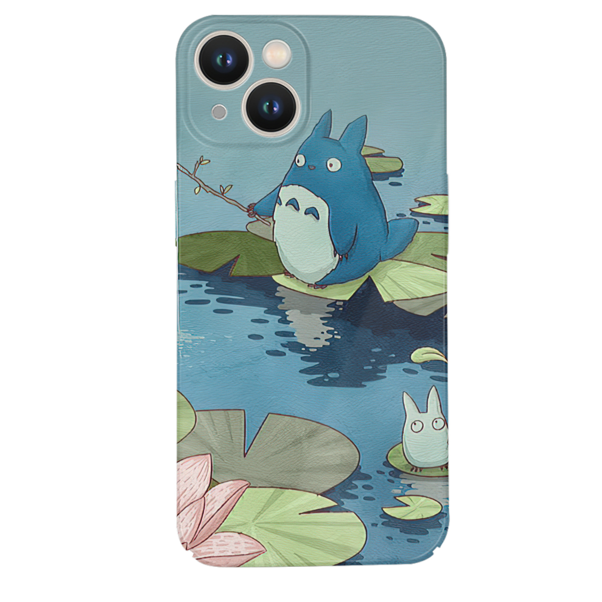 （画像用） となりのトトロ 草壁メイ 草壁サツキ My Neighbor Totoro Satsuki Kusakabe Mei Kusakabe 【iPhone 14シリーズ対応】ハードケース